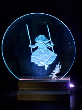 Glass decoration "There is still joy"