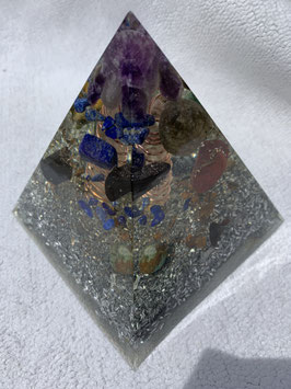 Pyramide Orgonite Création Personnalisée