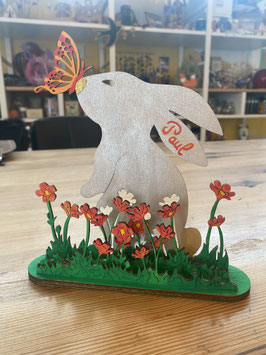 Lapin de printemps - Kit creatif