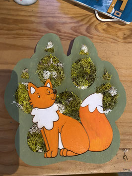Empreintes d'animaux (bois & végétal)