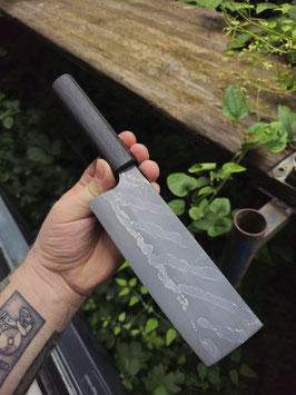 Nakiri "Weldline" - 1.2419 Stainless Weld - Mooreiche