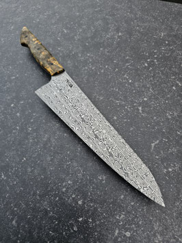 DCI Yggdrasils Roots Gyuto - Buckeye Burl