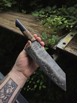 Bunka Fulltang - Silverline San Mai 1.2419 - Hybrid ALU