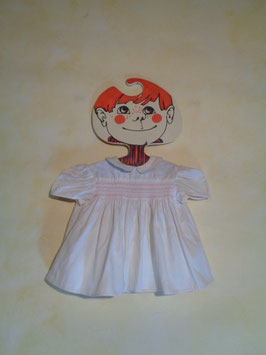 Blouse coton 60's T.6 mois