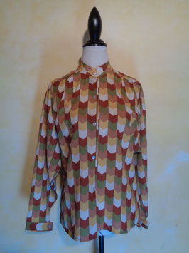 Chemise graphique 70's T.38