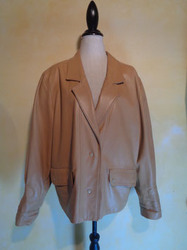 Veste cuir 80's T.42-44