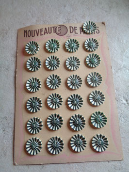 Planche de boutons 30's