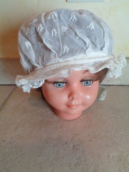 Bonnet brodé 1900