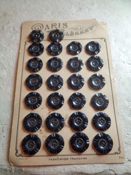 Planche de boutons 20's