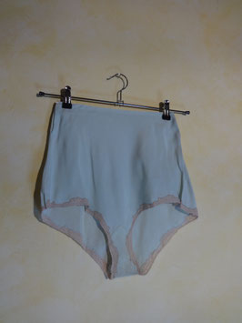 Culotte soie bleue 50's T.36