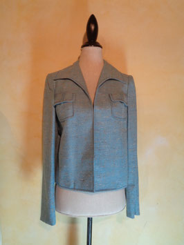 Veste bleue 70's T.36