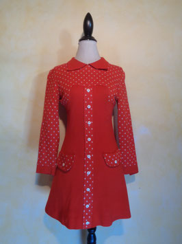 Robe jersey 60's T.36