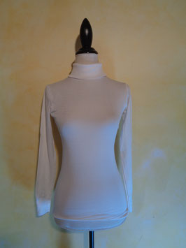 Sous pull blanc 70's T.36