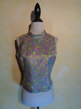 Top fleuri 60's T.38