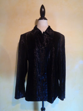 Veste velours moiré 90's T.40