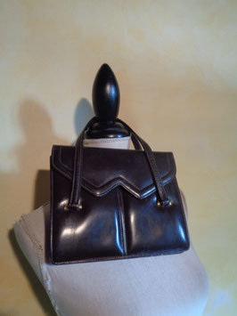 Sac à main en cuir 70's