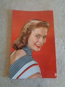 Carte postale Pin up portrait 60's