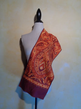 Foulard flammes 70's