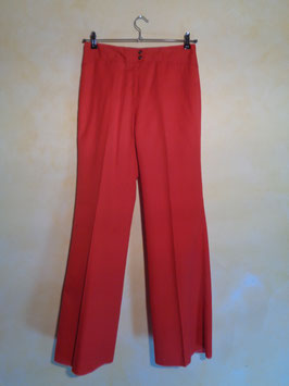 Pantalon rouge 70's T.38