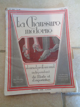 Magazine la Chaussure Moderne mars 1925