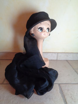 Chapeau de deuil 40's