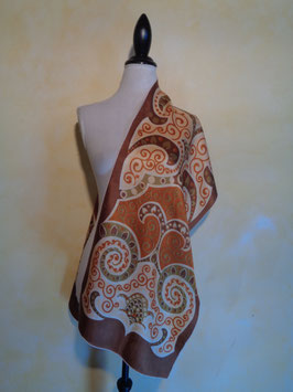 Foulard rococo 70's