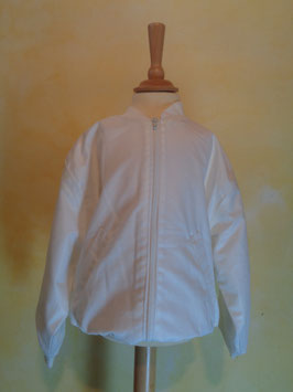 Blouson blanc 70's T.14 ans