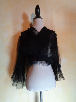Corsage tulle 19ème T.36
