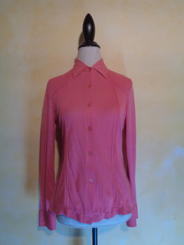 Chemise rose 70's T.38