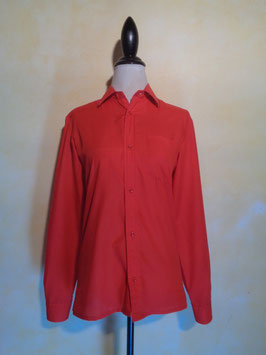 Chemise rouge 70's T.38