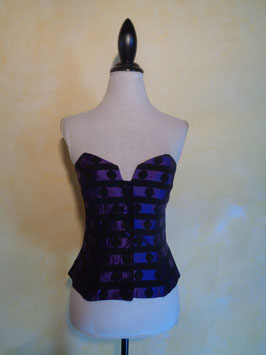 Bustier pois 80's T.38