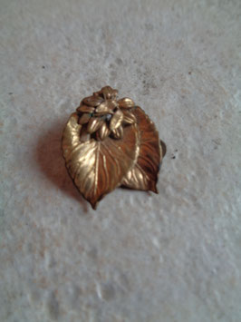 Clip de corsage feuille 50's