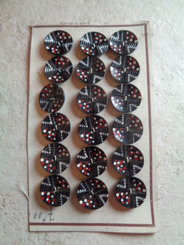 Planche boutons 30's