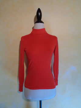 Sous pull rouge 70's T.36