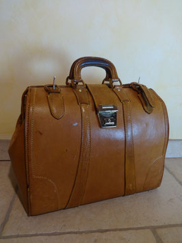 Doctor's bag cuir 70's