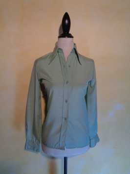 Chemise verte 70's T.36