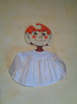 Blouse coton brodé 60's T.3 mois