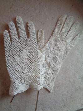 Gants fleuris 1900