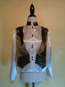 Chemisier satin 80's T.2