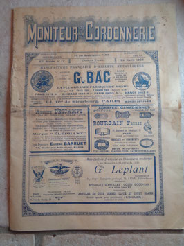 Magazine le moniteur de la cordonnerie 1906