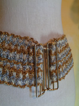 Ceinture lamée 70's