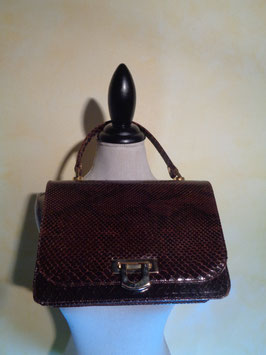 Sac à main cuir 70's