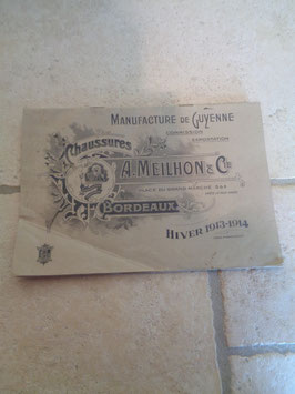 Catalogue Chaussures Meilhon 1913-1914