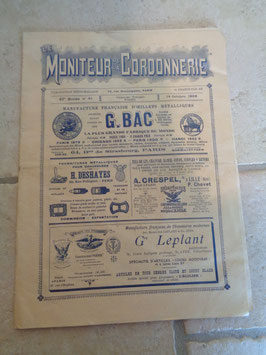 Magazine Le Moniteur de la Cordonnerie 1906