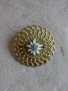 Broche Edelweiss 50's