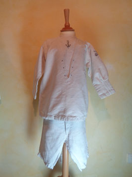 Ensemble marin 20's T.5 ans