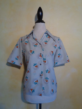 Chemise noisette 70's T.36