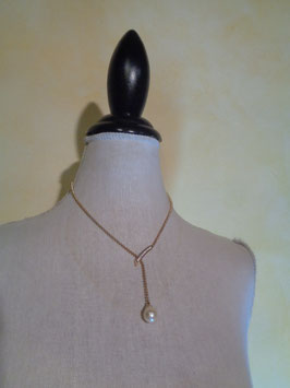 Collier perle 50's