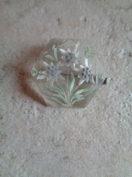 Broche Edelweiss 50's