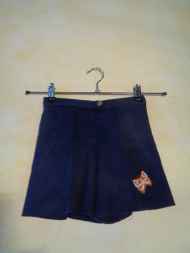 Short bleu 60's T.5 et 6 ans